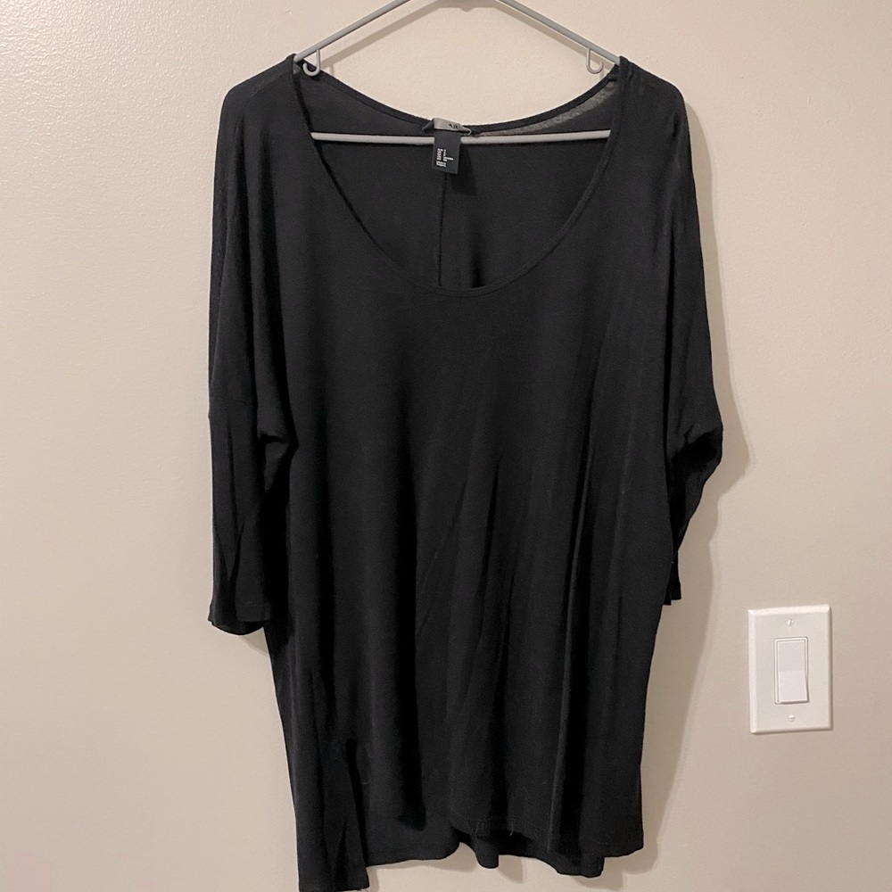 Quarter sleeve tunic shirt
